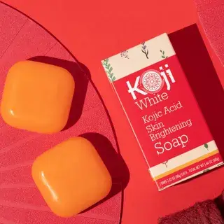 Koji White Jabón Corporal Kojic Acid Skin Brightening Soap