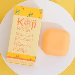 Koji White Kojic Acid & Vitamin C Skin Brightening Soap 80g x 2
