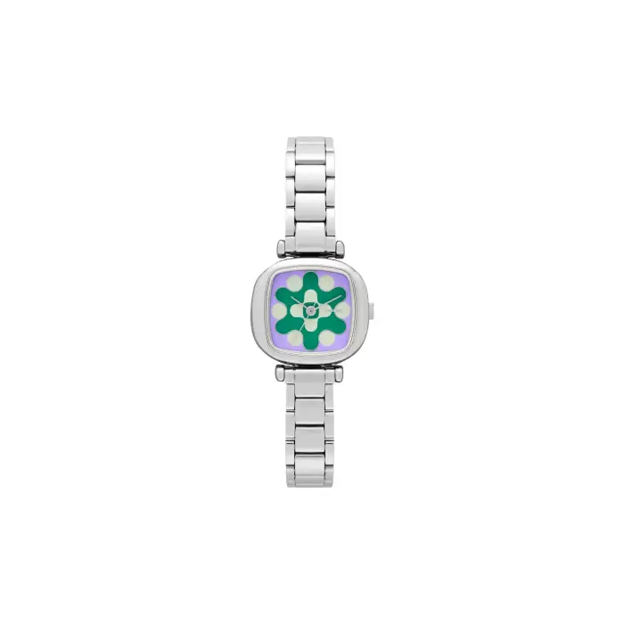 Komono Orologio Monneypenny Aurora Argenté