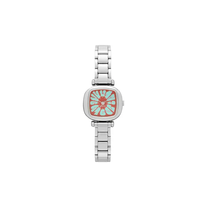 Komono Orologio Monneypenny Flower Argenté