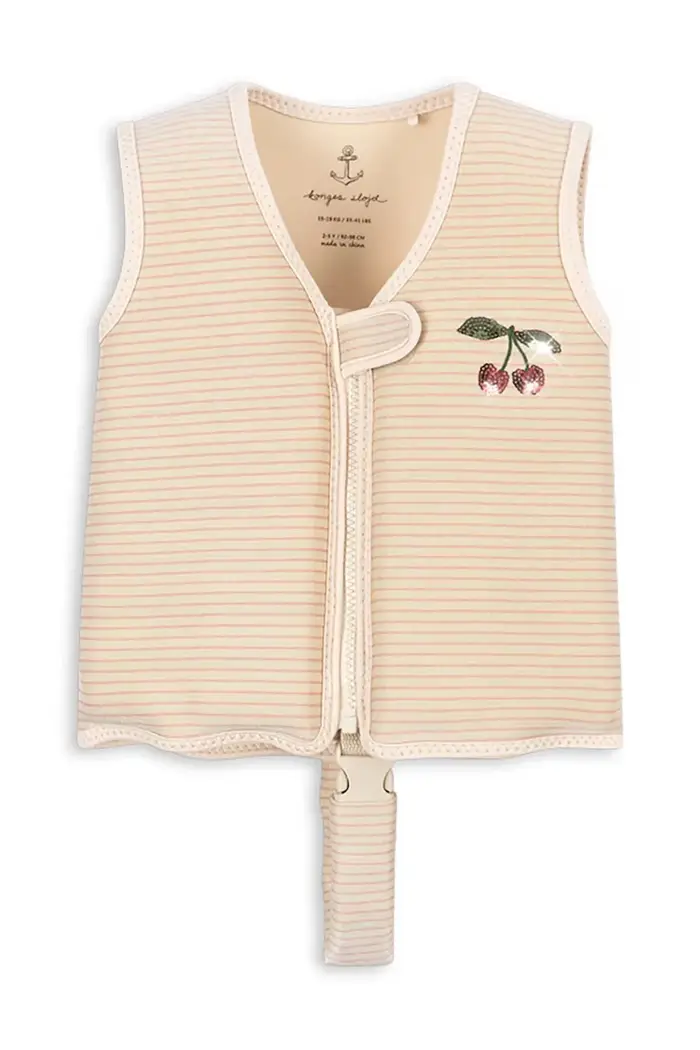 Konges Sløjd gilet da nuoto per bambino CHERRY SWIM VEST Beige