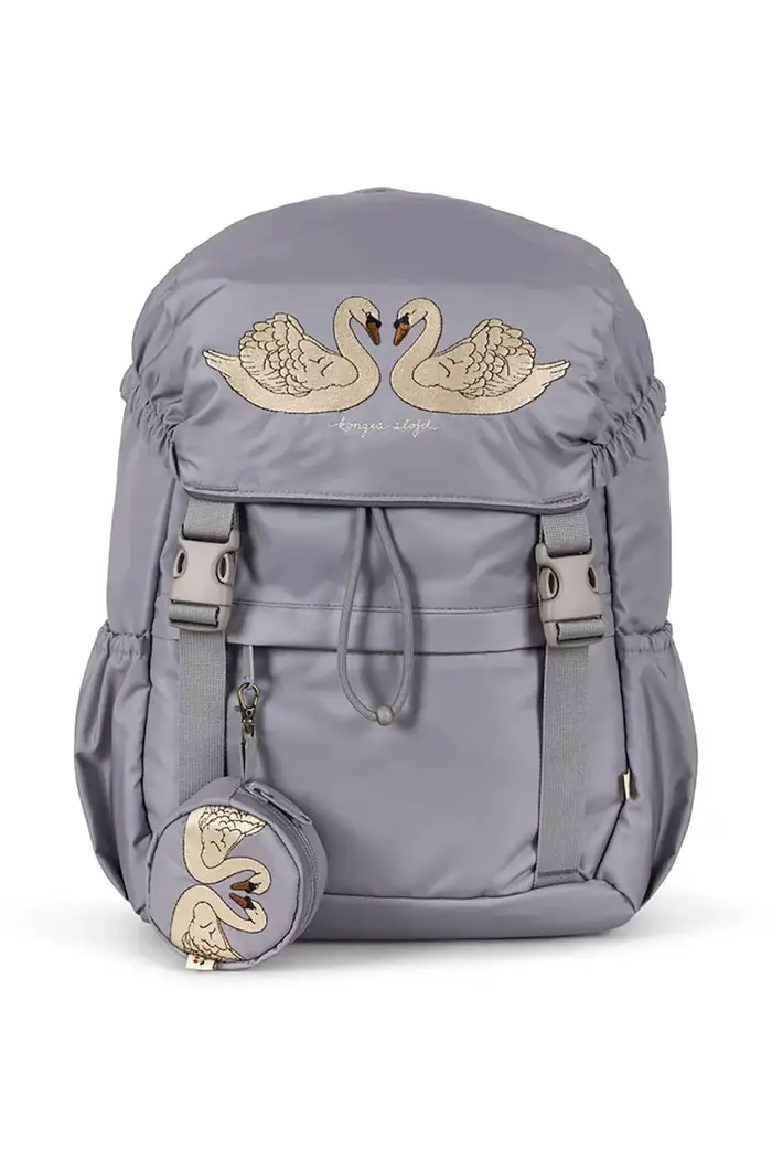 Konges Sløjd zaino scolastico per bambini CLOVER SCHOOLBAG Blu