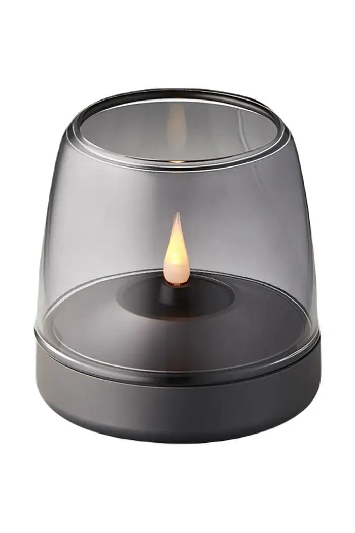 lanterna a led Glow 10 Smoked Grey Nero miniatura 3