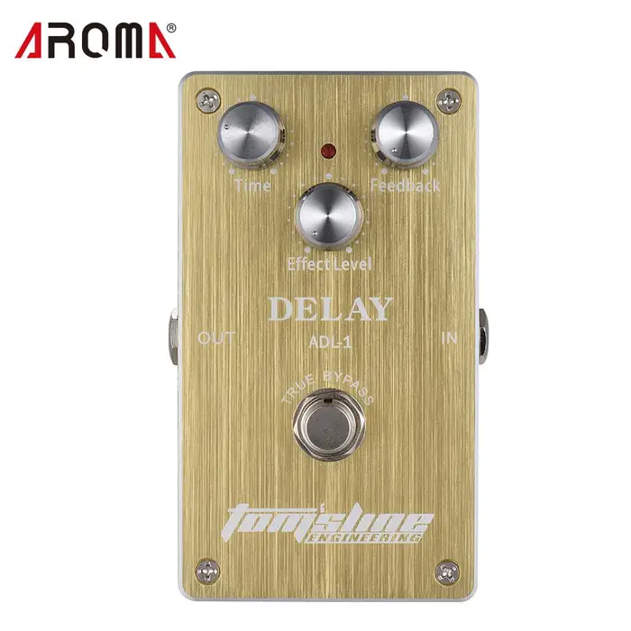Koogeelife Aroma ADL-1 Delay Pedale effetto per chitarra elettrica Custodia in lega di alluminio True Bypass
