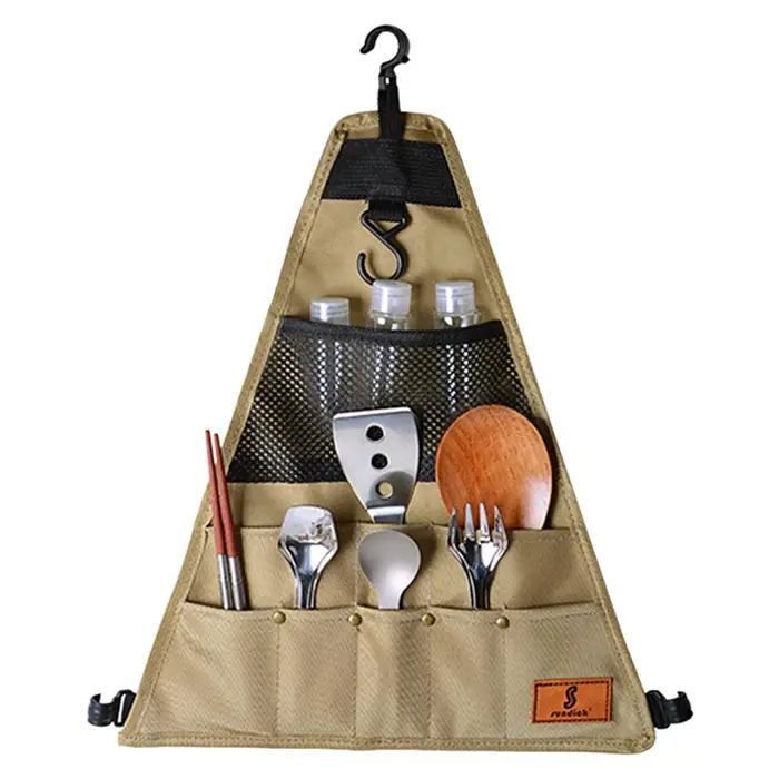 Koogeelife Borsa portaoggetti da campeggio all aperto Organizzatore versatile della borsa portaoggetti multitasche