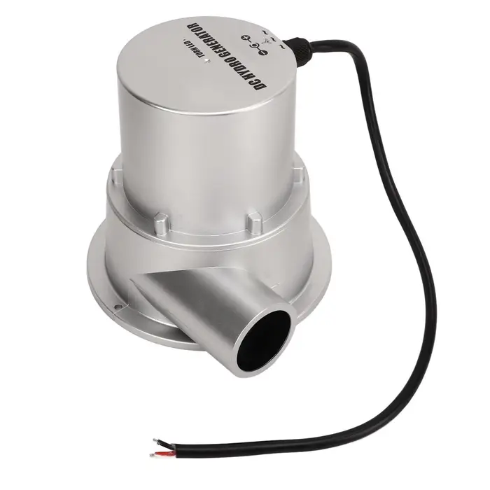 Generatore idroelettrico a turbina ad acqua, motore brushless a magnete permanente, piccola forza idrica idroelettrica