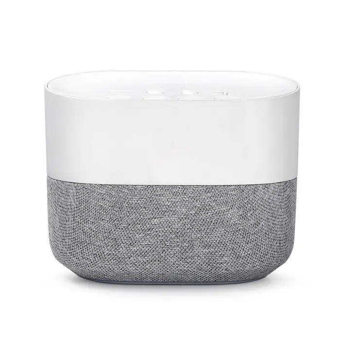 Koogeelife Macchina per rumore bianco Terapia del sonno Macchina del suono 26 suoni rilassanti ad alta fedeltà Aiuto per dormire bianco