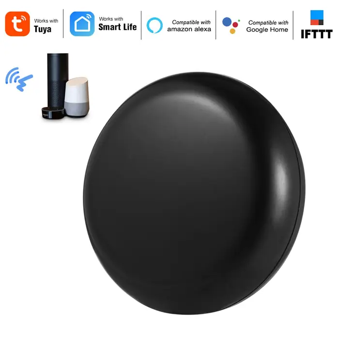 Koogeelife Telecomando IR Wi-Fi Tuya per condizionatore d aria TV, telecomando universale a infrarossi per la casa intelligente per Alexa