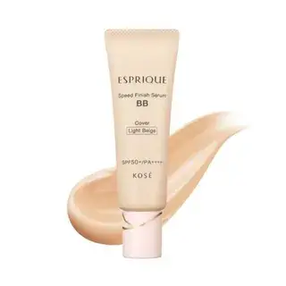 Kose Esprique Speed Finish Serum BB Foundation SPF 50+ PA++++ Light Beige (Cover) - 30g