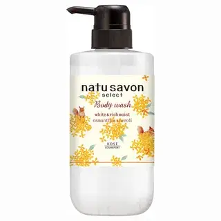 Kose Natu Savon Select White & Rich Moist Osmanthus & Neroli Body Wash 500ml