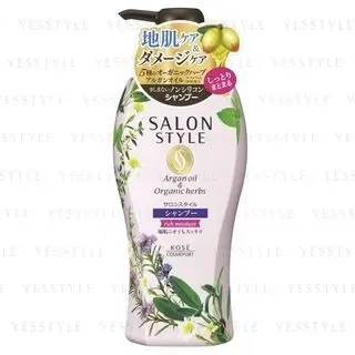 Kose Salon Style Argan Oil & Organic Herbs Shampoo Rich Moisture 500ml