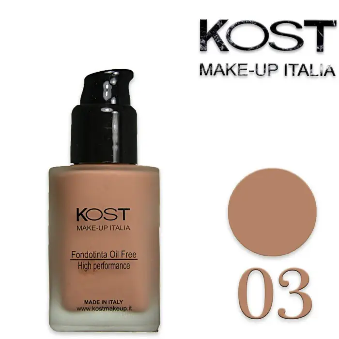 Kost make up Fondotinta fluido oil free kost