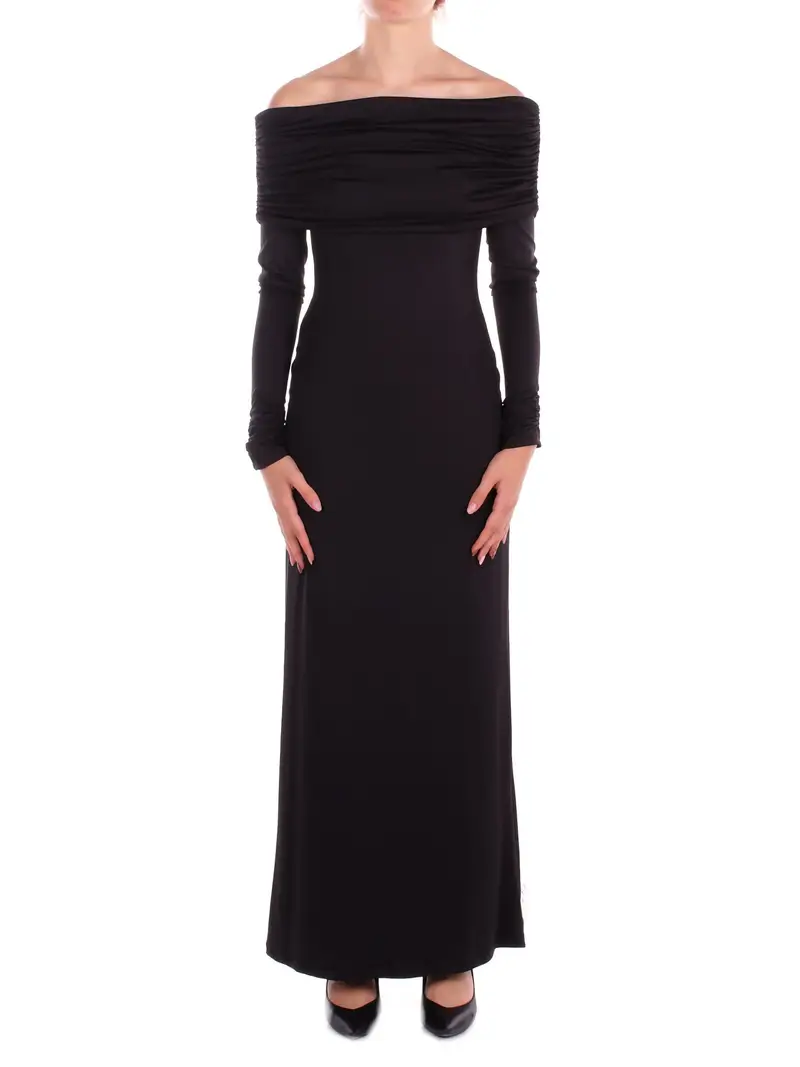 KOSTUMN1° Abito Donna Nero Abito spalle scoperte