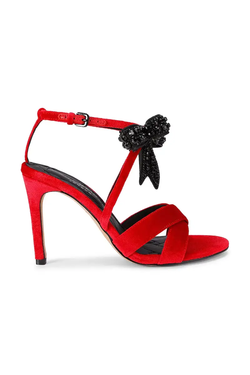 Kurt Geiger London sandali Bow High Sandal Rosso