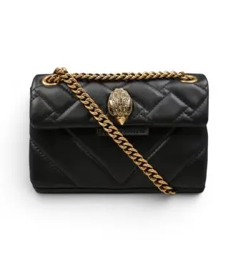 per donna 1470805109 Mini borsa Kensington in pelle nera (OSFA), Nero, Casual