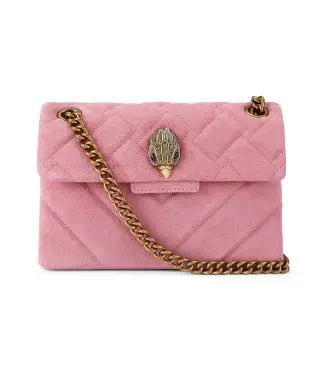 per donna 5017398219 Borsa in pelle scamosciata rosa (OSFA), Casual, Camoscio Azzurro