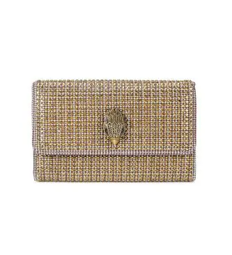per donna 648340609 Pochette Kensington marrone e oro (OSFA), Casual, Tessuto