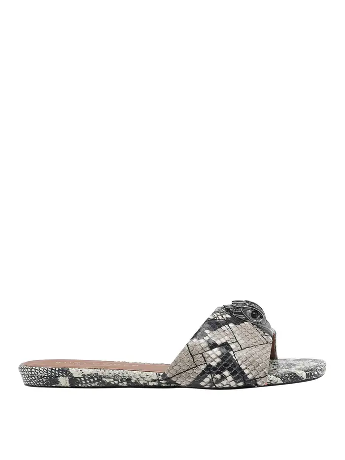 Kurt Geiger Sandali piatti Snake Kensington Grigio