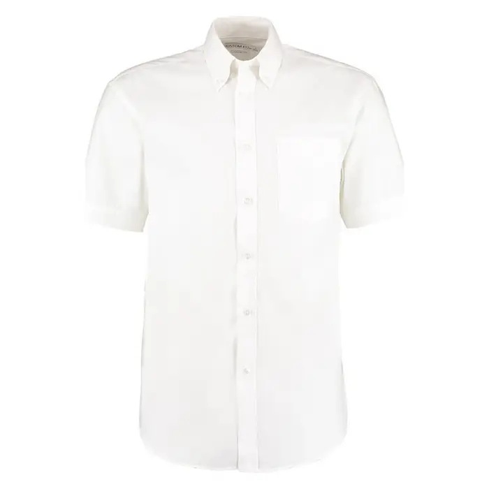 Kustom Kit Camicia a maniche corte K109 Bianco