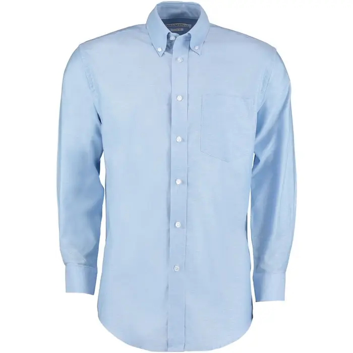 Kustom Kit Camicia a maniche lunghe K351 Blu