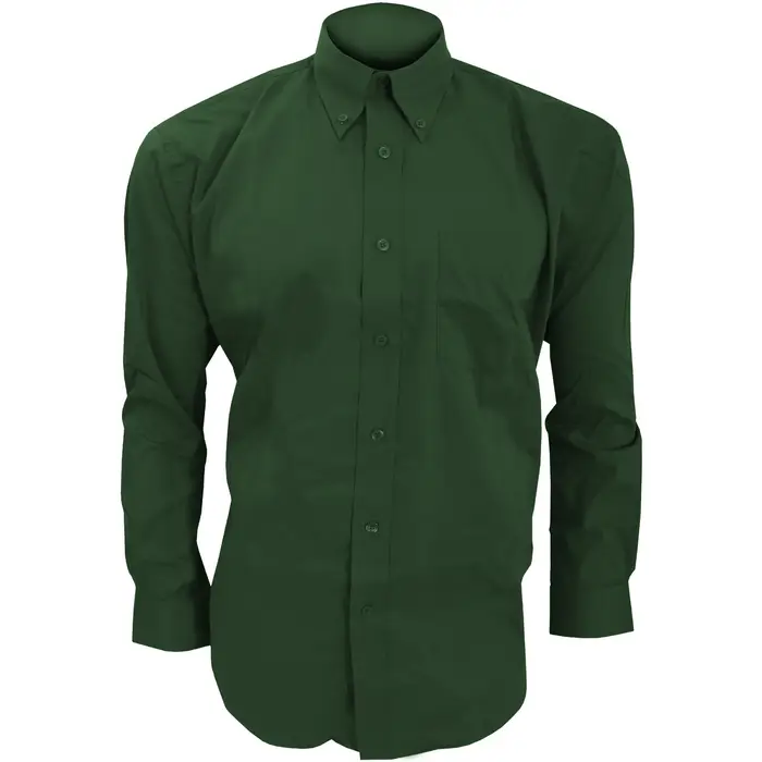 Kustom Kit Camicia a maniche lunghe Premium Verde