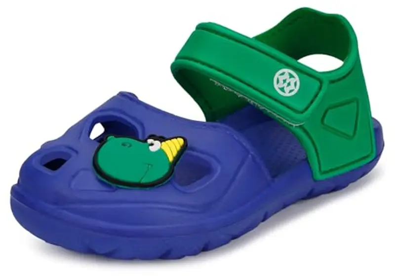 KVbabby Sandali per bambini e ragazzi Scarpe da Giardino Antiscivolo Sandali da Spiaggia Ciabatte, 2463blu profondo, 28/29 EU/Dimensione