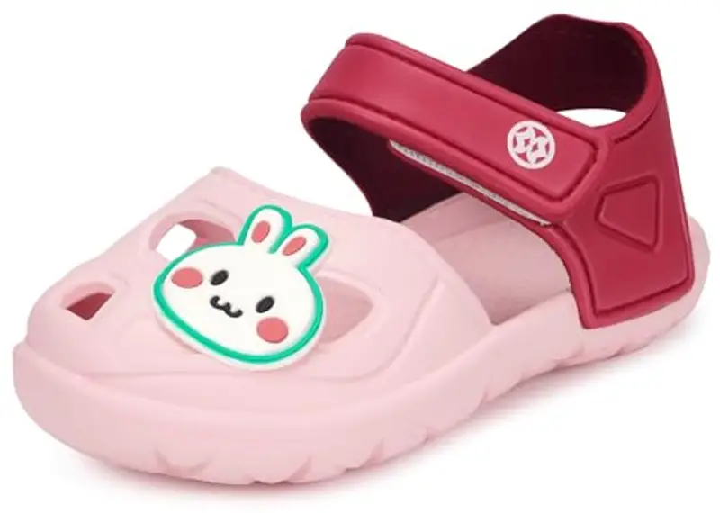 KVbabby Sandali per bambini e ragazzi Scarpe da Giardino Antiscivolo Sandali da Spiaggia Ciabatte, 2463rosa, 29/30 EU/Dimensione