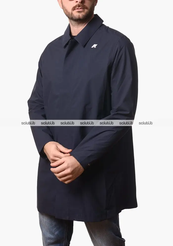 Kway Giacca impermeabile uomo blu scuro Kenley Stretch 2L