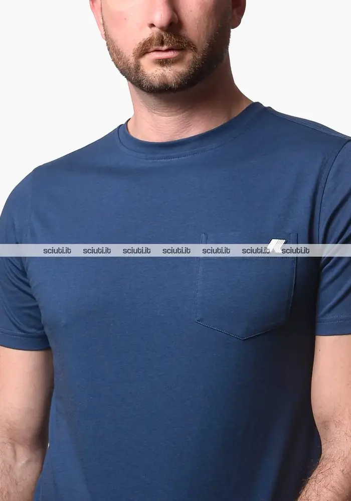 Kway Tshirt uomo blu insignia Sigur jersey