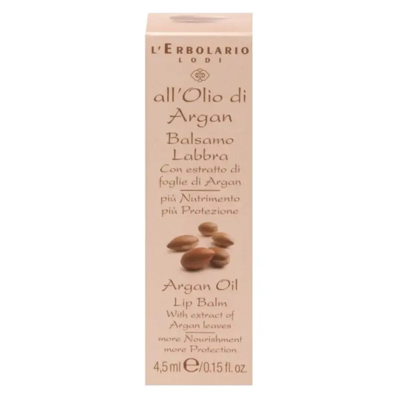 L'erbolario All'Olio Di Argan Balsamo Labbra 4, 5 Ml