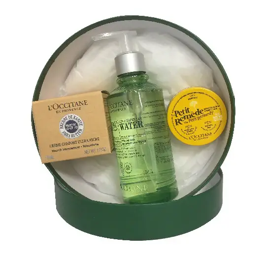 L Occitane Cofanetto soins visage - nutrimento al karite