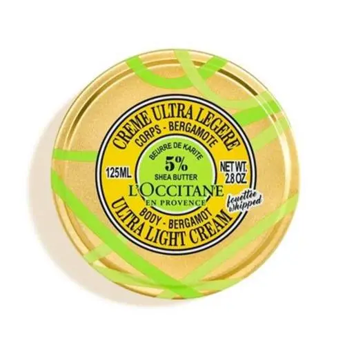 L Occitane Creme Ultra Legerè Bergamotto 5% Burro di Karitè 125ml