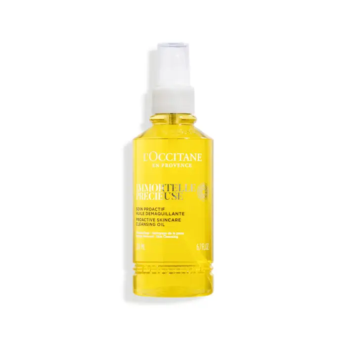 L Occitane en Provence Immortelle Olio Struccante Precieuse 200ml - Olio detergente viso