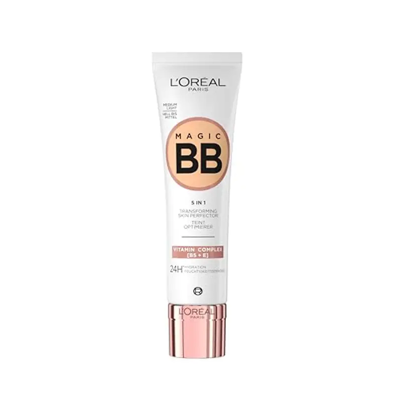 L'Oréal Paris Crema Colorata Idratante e Uniformante, Con Vitamine B5 ed E, Pelle Idratata Fino a 24h, Con SPF
