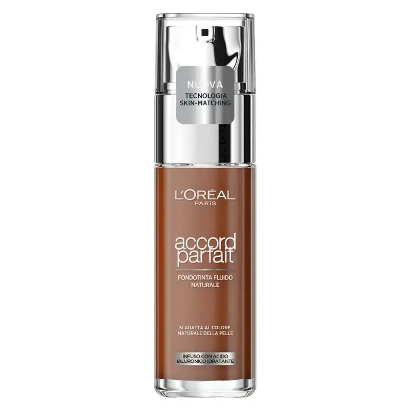 L'oréal Accord Parfait Fondotinta Fluido Effetto Naturale 2.D / 2W - Mandorla Dorata (30 Ml)