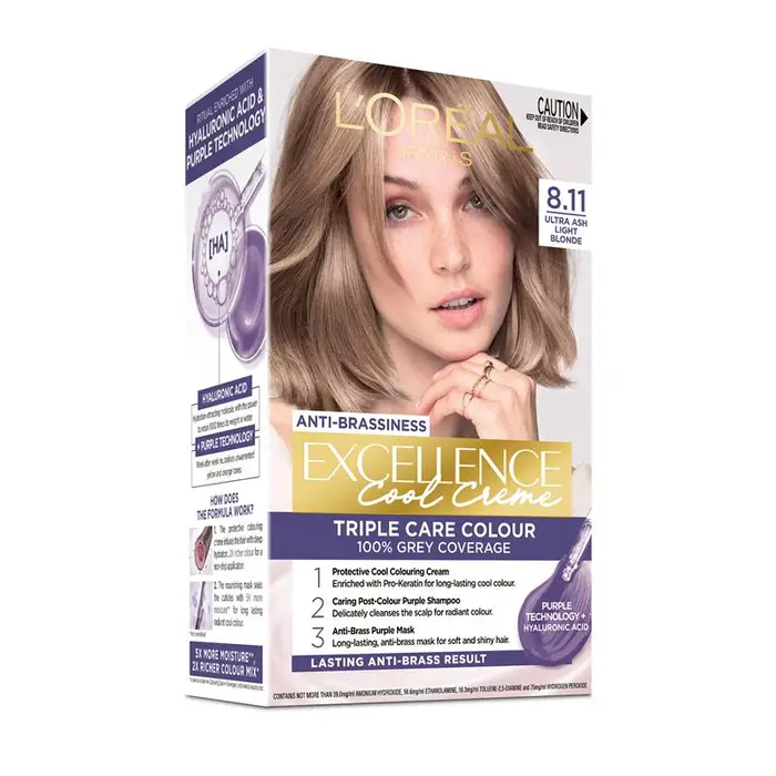L Oréal Colorazione triplo trattamento - 8 11 Biondo ch ultra freddo