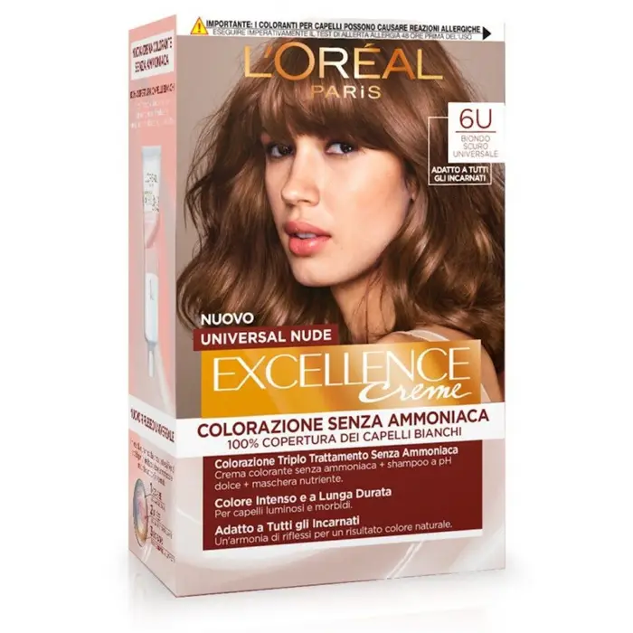 L Oréal Excellance Creme - 6U Biondo scuro universale