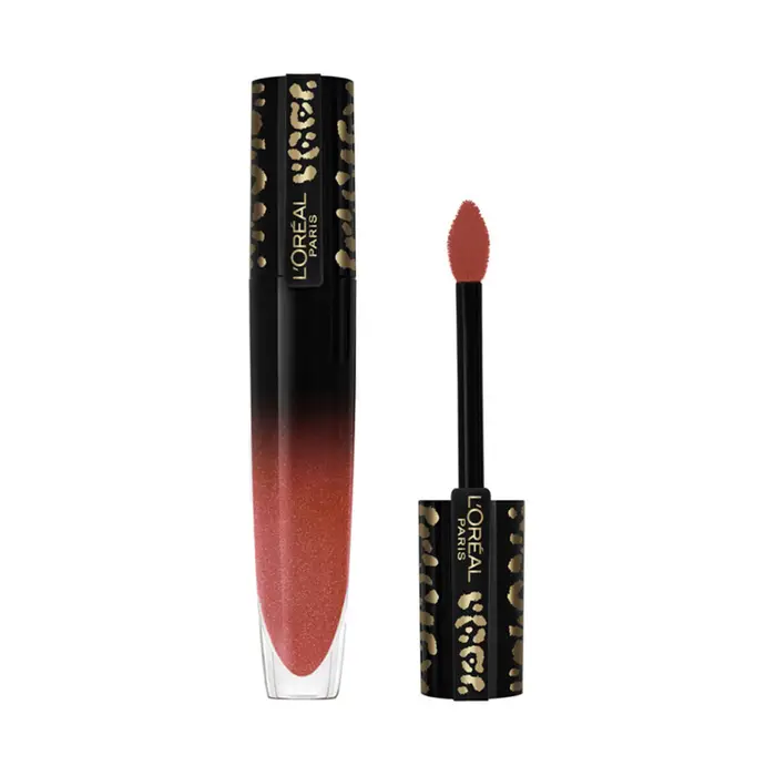 L oréal Gloss Signature Lacquered Liquid Lipstick - 317 Be Incontourn Marrone