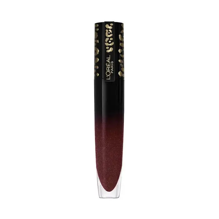 L oréal Gloss Signature Lacquered Liquid Lipstick - 324 Be Thrilling Nero