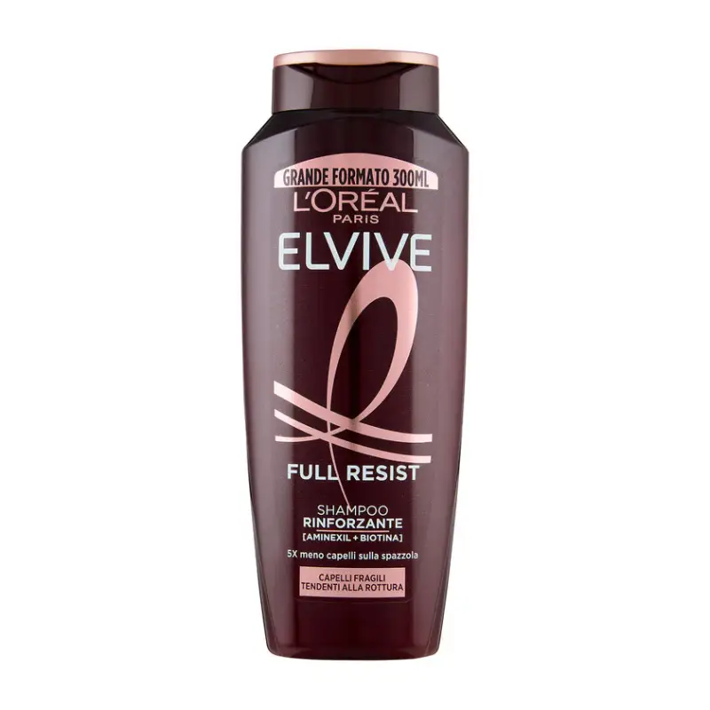 L´oréal paris L oréal paris Elvive Full Resist Shampoo Rinforzante, Per Capelli Fragili Tendenti Alla Rottura, 300 ml