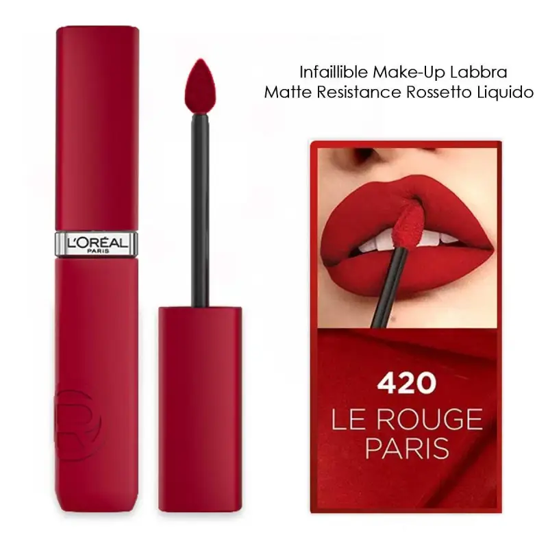 L´oréal paris L oreal rossetto liquido infaillible matte resistance 16h n 420