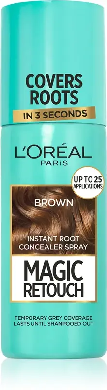 L´oréal paris Magic Retouch Instant Root Spray per coprire le radici 75 ml Marrone
