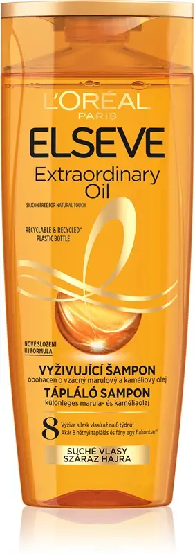 L'oréal paris nutriente shampoo Elseve (Extraordinary Oil Shampoo) - Volume 400 ml