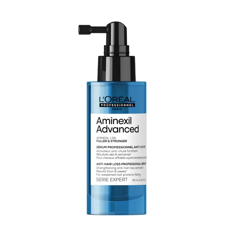 L Oréal Professionnel Aminexyl Advanced Aminexil Advanced Siero Fuller & Stronger 90ml - Trattamento Anticaduta Capelli