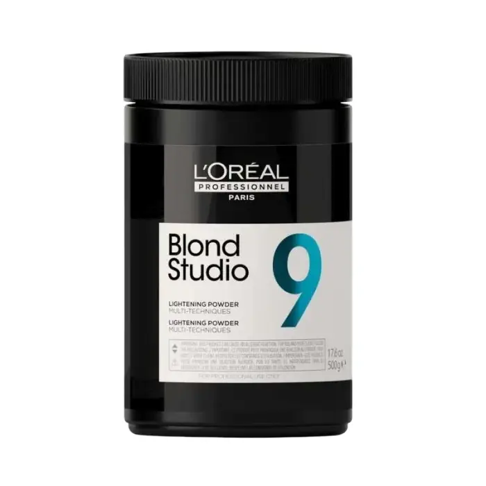 L oréal professionnel Blond Studio 9, Schiarente, Polvere Ossidante per Capelli, 500 g