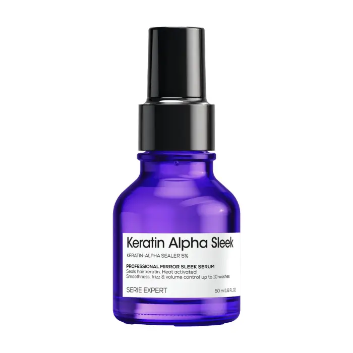 L Oréal Professionnel Keratin Alpha Sleek Keratin Alpha Sleek Mirror Sleek Serum 50ml - Siero Capelli Styling & Finish