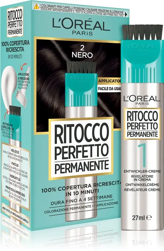 L oréal ritocco perfetto permanente 2 nero