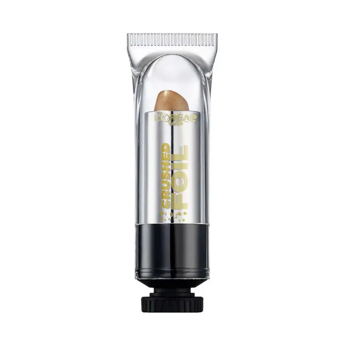 L oréal Rossetti Metallic Crushed Foil Lipstick - 06 Brass Marrone