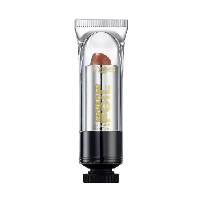 L oréal Rossetti Metallic Crushed Foil Lipstick - 08 Copper Beige