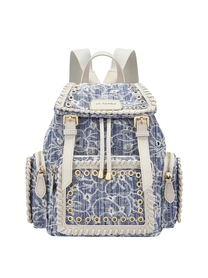 zaino la carrie romantic da donna - denim